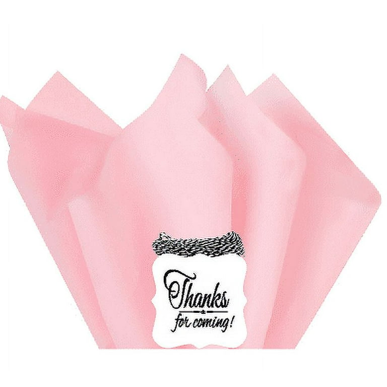 Tissue Paper Sheets - 20 x 30, Bright Pink