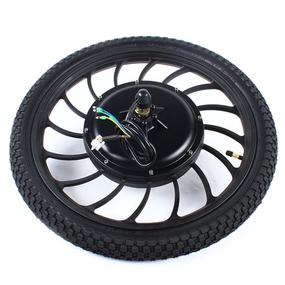 48V 1000W 20" E-bike Rear Wheel Electric Bicycle Motor Conversion Kit Hub