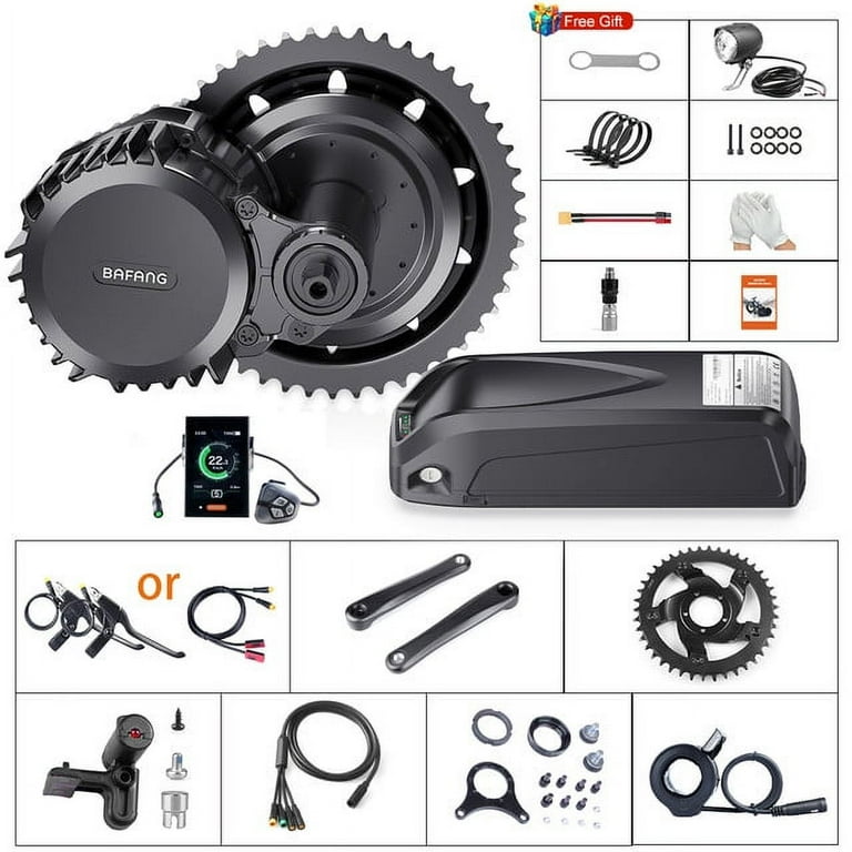 48V 1000W Bafang Mid Motor BBSHD BBS03 EBIKE Conversion Kit 68-73mm