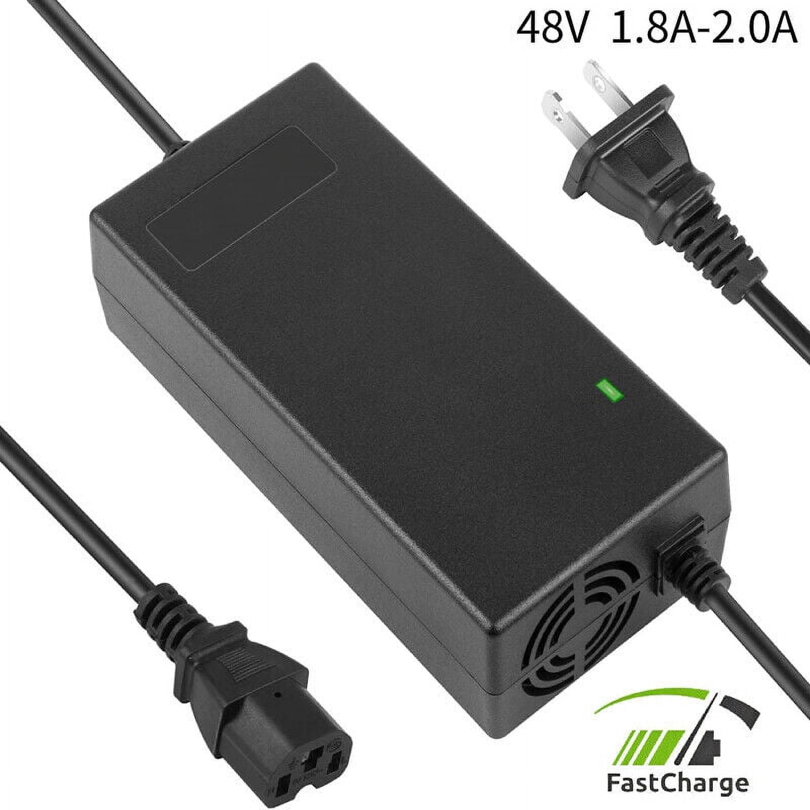 48V 1220AH LeadAcid Battery Charger Adapter for Electric Scooter Bicycle Ebike