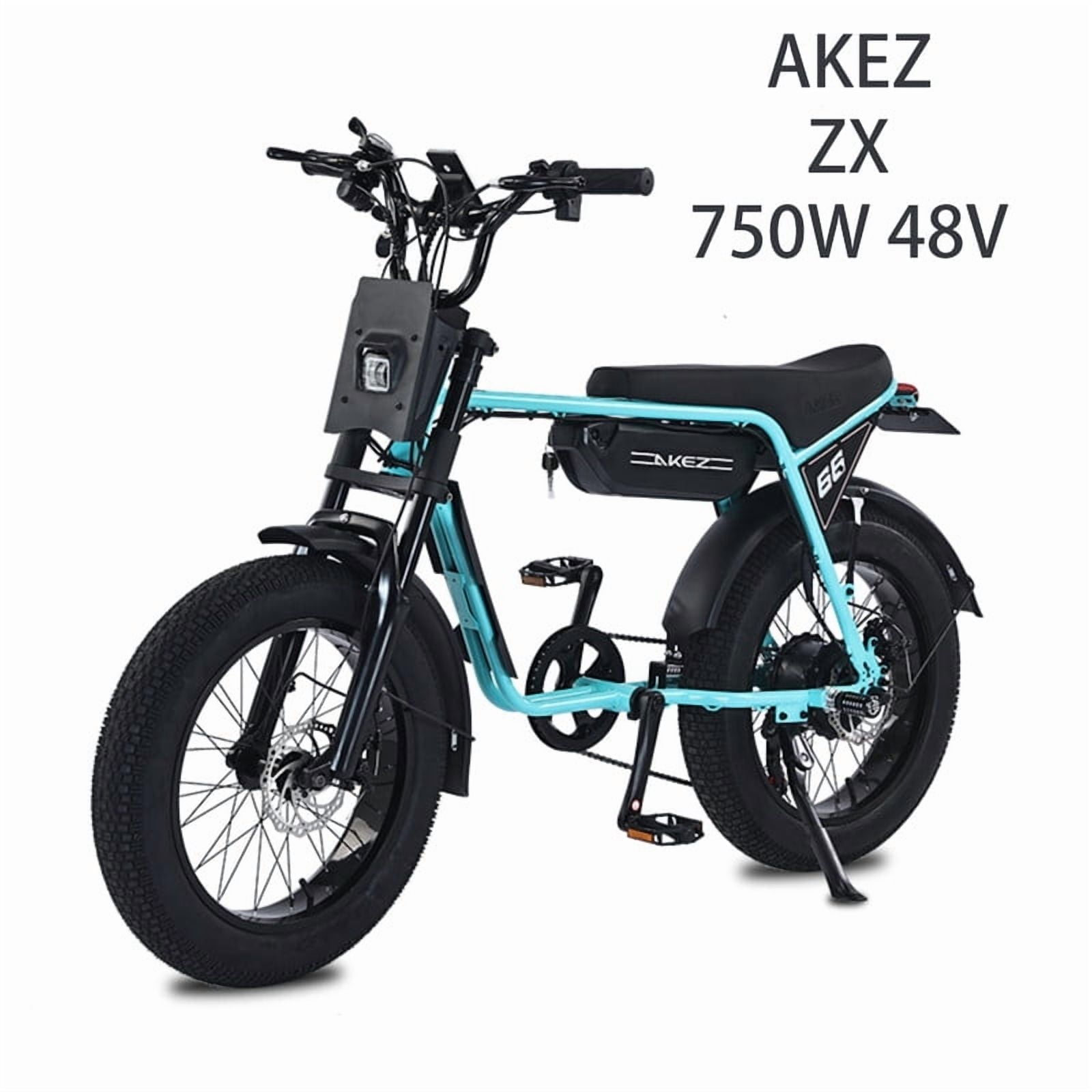 48V 13Ah Battery AKEZ-ZX,750W Electric Bike for Adults,20