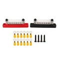 48V 150A 6 Terminal Bus Bar 2 Studs Battery Terminal Distribution Block
