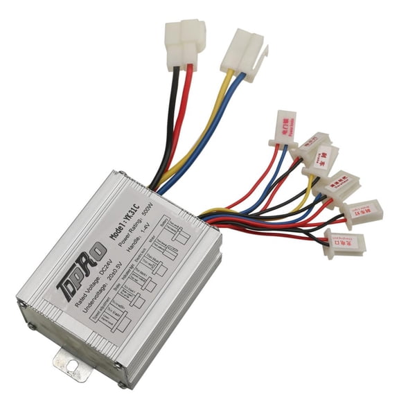 24V 500W Brush Motor Speed Controller Electrical Scooter E Bike Bicycle Tricycle Control Box Razor Go Kart ATV Quad Buggy