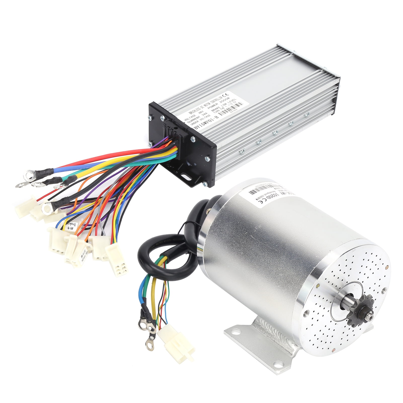 48V 2000W Motor DC Brushless Controller, High Speed 2000W 48V Electric