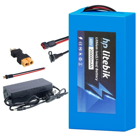 48V 20AH Ebike Battery Without Charger Set 48V Lithium Battery 1200W for Electric Motor Bike
