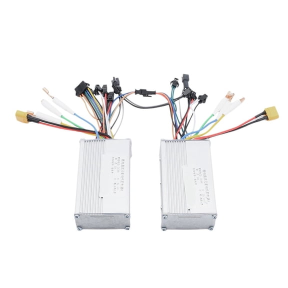 48V 25A 1200W JP Brushless DC Motor Electric Scooter Bike Controller A+B Dual Drive Motor Controller