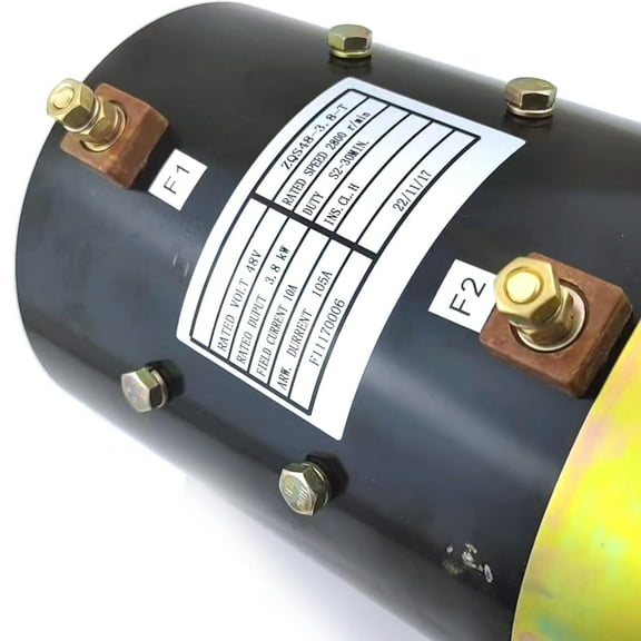 48V 3.8kW Electric Drive Motor ZQS48-3.8-T Compatible with 2007-UP Tomberlin E-Merge Electric Golf Cart Replacement