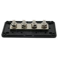 thumbnail image 1 of 48V 300A Heavy-Duty Distribution Block with 4 Terminal for Car RV Truck Marine Vehicles Black, 1 of 6