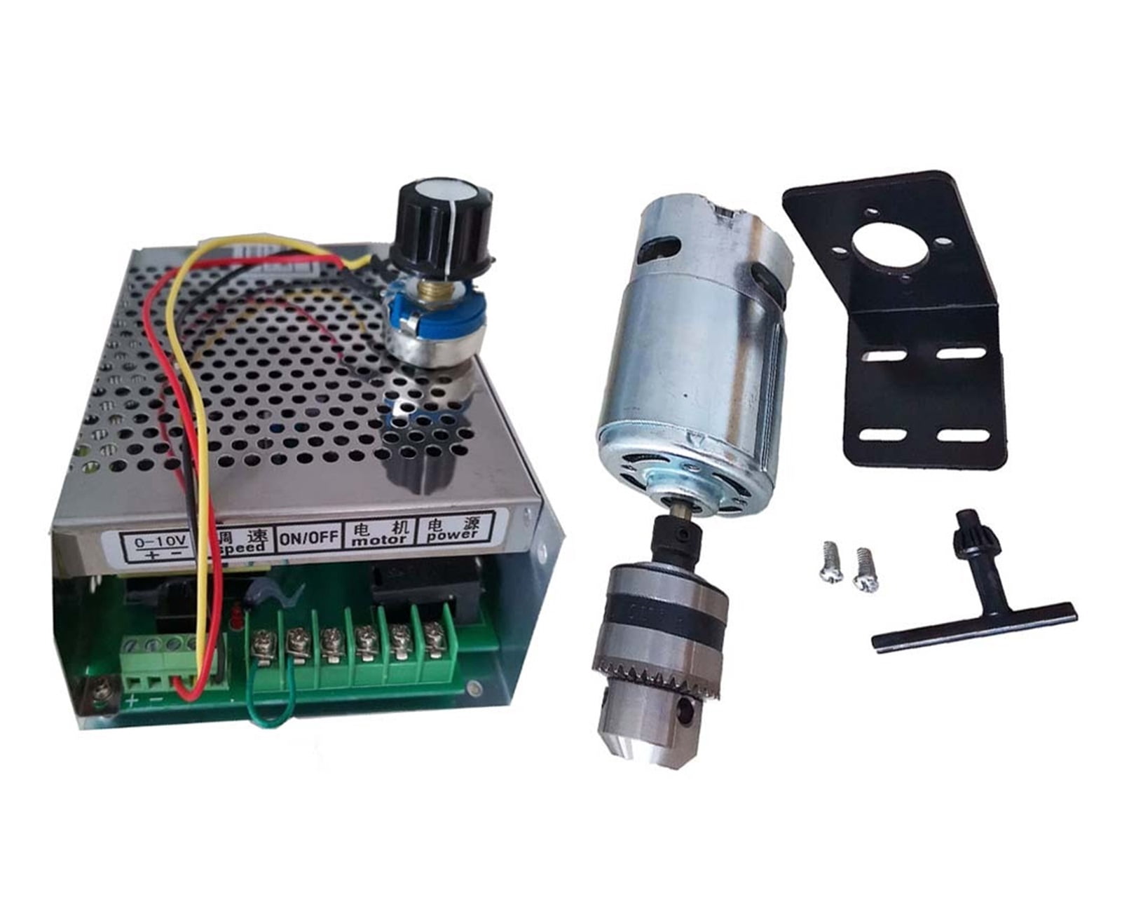 48V 400W Drill Chuck Spindle Powerful DC Motor,12-48V High Speed Motor ...