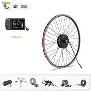 48V 500W Bafang 26" Rear Wheel Hub Motor Kits EBike Conversion Kits with EKD01 Battery is not Included