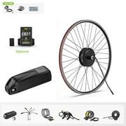 48V 500W Bafang 700C Rear Wheel Hub Motor Kits EBike Conversion Kits with SW2-M58 with 48V13AH Shark Battery