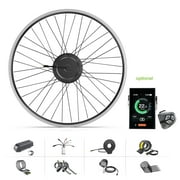 48V 500W Bafang Bicycle Conversion Kits 26" Front Wheel Hub Motor Kits with DPC18 Battery is not Included