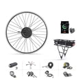thumbnail image 1 of 48V 500W Bafang Bicycle Conversion Kits 26" Front Wheel Hub Motor Kits with DPC18 with 48V17.5AH Rear Rack Battery, 1 of 10
