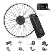 Bafang Ebike Conversion Kit 48V500W,26" Front Wheel Suitable Mountain Electric Bike Hub Motor Kitswith EKD01 Display and 48V13Ah Shark Battery
