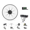 thumbnail image 1 of 48V 500W Bafang Bicycle Conversion Kits 700C Front Wheel Hub Motor Kits with 500C with 48V17.5AH Rear Rack Battery, 1 of 10