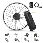 48V 500W Bafang Bicycle Conversion Kits 700C Front Wheel Hub Motor Kits with DZ40 with 48V13AH Shark Battery