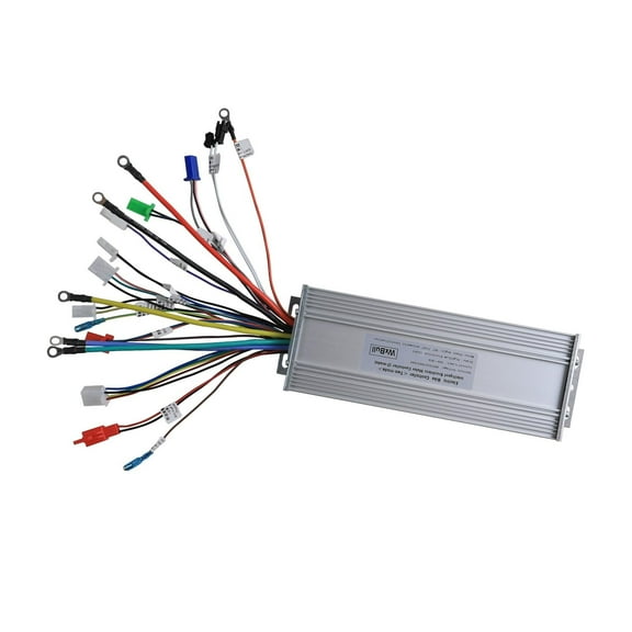 48V 52V 60V 64V 1000W-1800W 45A Brushless DC Motor Speed Controller for Electric Bicycle E-Bike Scooter Go Kart ATV Quad Buggy Tricycle Drift Trike Mini Bike Razor 4 Wheeler