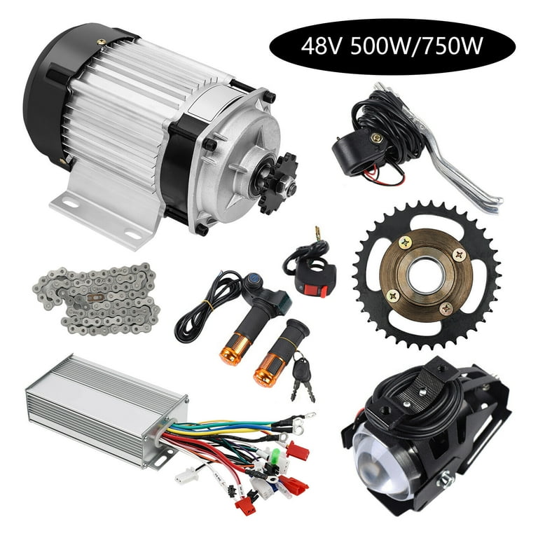 E Bike 24v 750w Bldc Motor Kit 48V 750W Electric Brushless Geared
