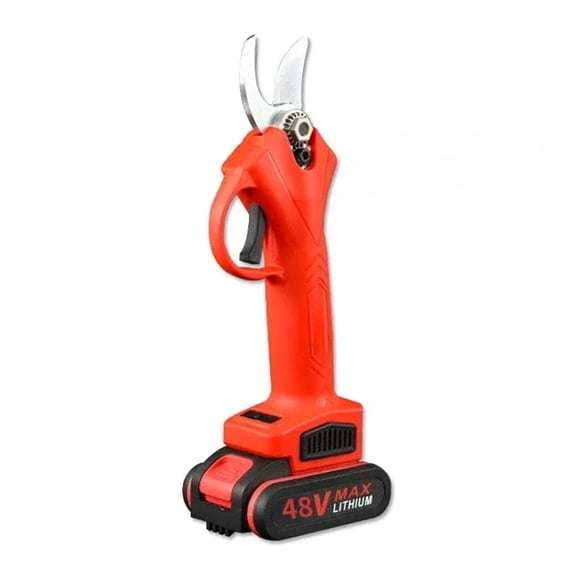 48V Cordless Electric Pruner Shear for Battery Efficient Fruit Tree Bonsai Brushless Pruning Tree Branches Cutter
