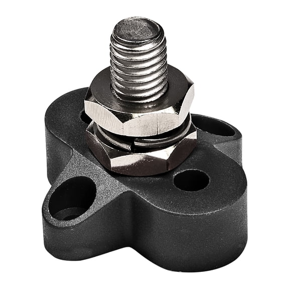 48V DC Max M10 Battery Ground Distribution Terminal Block Stud Junction Post
