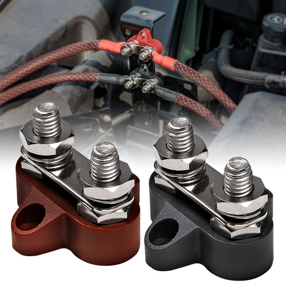 48V DC Max M8 Battery Power Distribution Terminal Busbar Stud Junction Post Set
