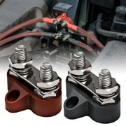 48V DC Max M8 Battery Power Distribution Terminal Busbar Stud Junction Post Set