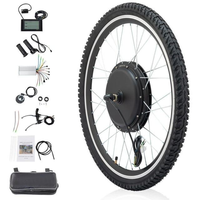 48V Front Wheel Electric Bicycle Motor Conversion Kit 1000W eBike Hub