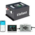 thumbnail image 1 of 48V Lithium Battery for Golf Cart,Mini 105AH Lifepo4 Battery with Touch Monitor and 22A Charger,Built-in 200A BMS and Bluetooth,Up to 8000 Deep Cycle,Perfect for Golf Carts, 1 of 8