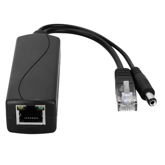 48V POE Splitter to 5V Power Over Ethernet Splitter IEEE802.3af for IP camera