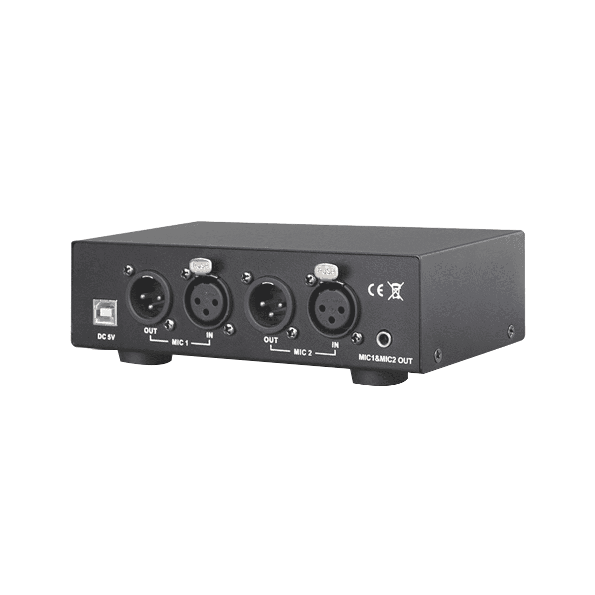 48V USB Dual Mixed Output Phantom Power Supply