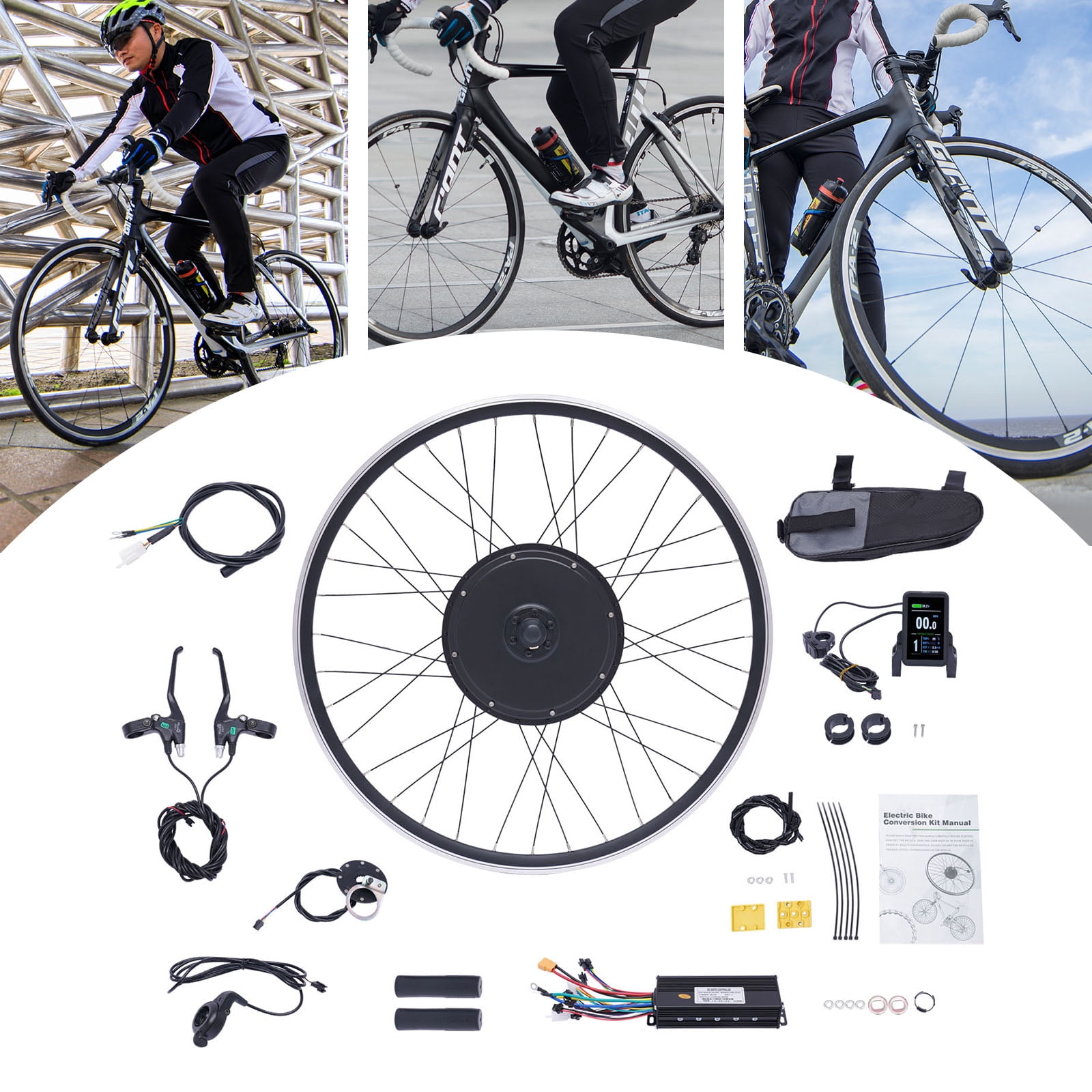Ebc Conversion Chart 48V eBike Conversion Kit 28/29 Inch Front Wheel & 1000W Hub Motor ...