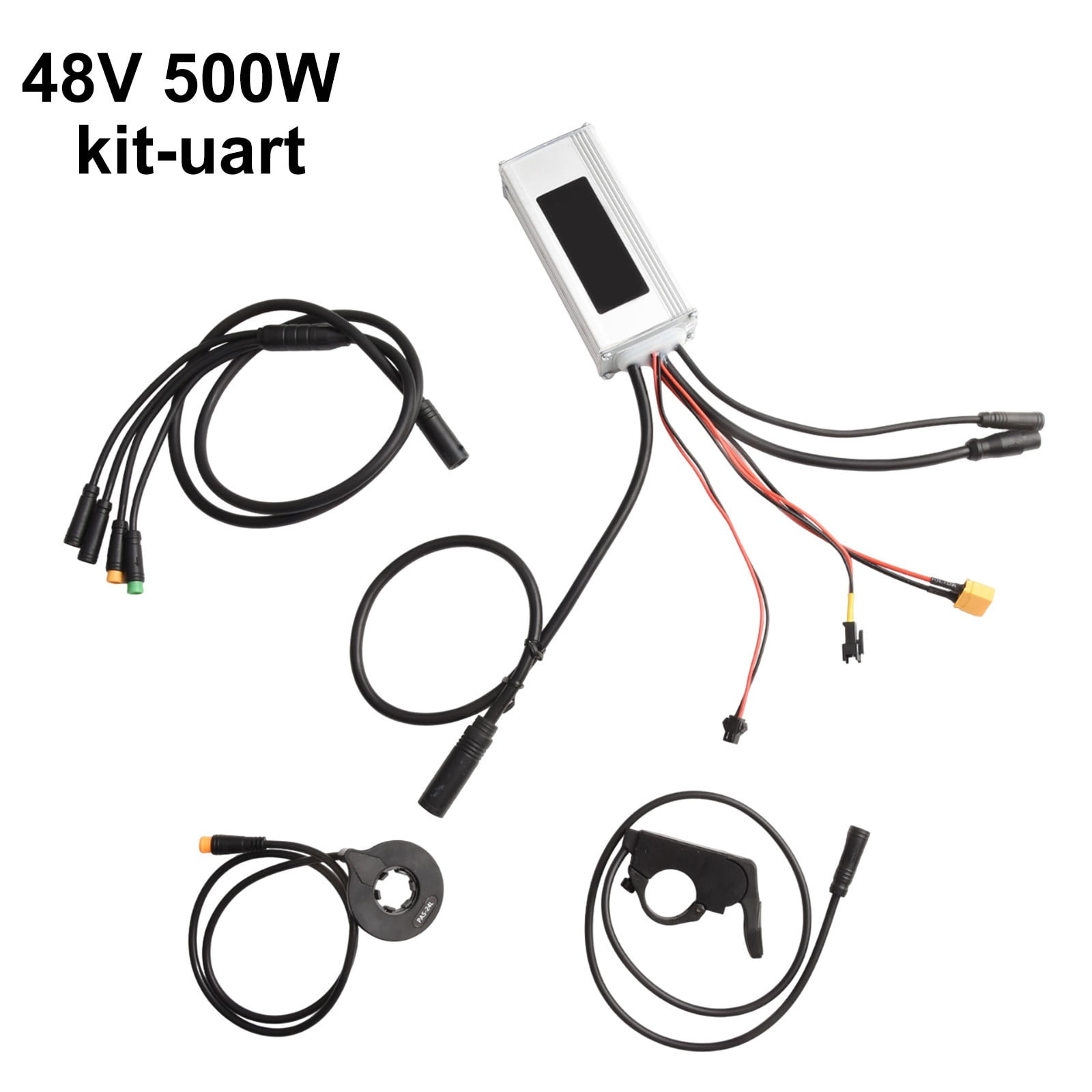 48V500W 140X Kit EBike Fat Motor 48V 1Kw 750W 500W Controller Kit for