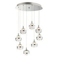 thumbnail image 1 of E24598-93PC ET2 Lighting Swank-48W 8 LED Pendant-19 Inches wide by 5.5 inches high-Polished Chrome Finish, 1 of 5