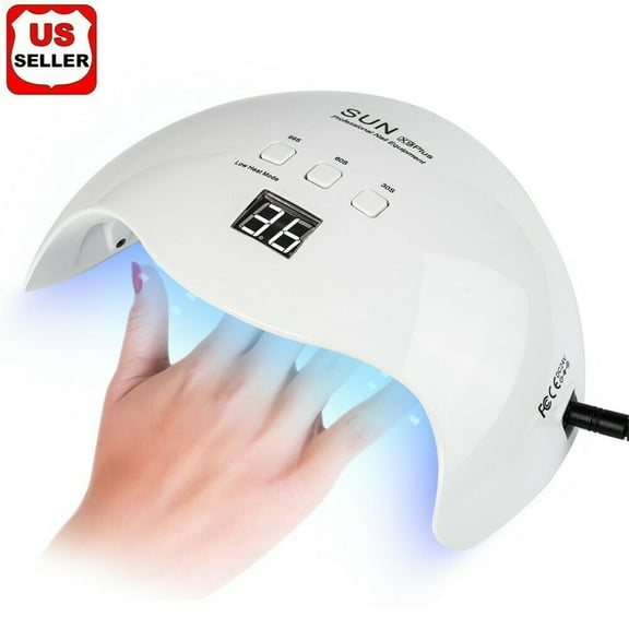 48W Professional Glam Hobby LED UV Gel Nail Lamp LED Light Nail Dryer Polish Curing Manicure Machine