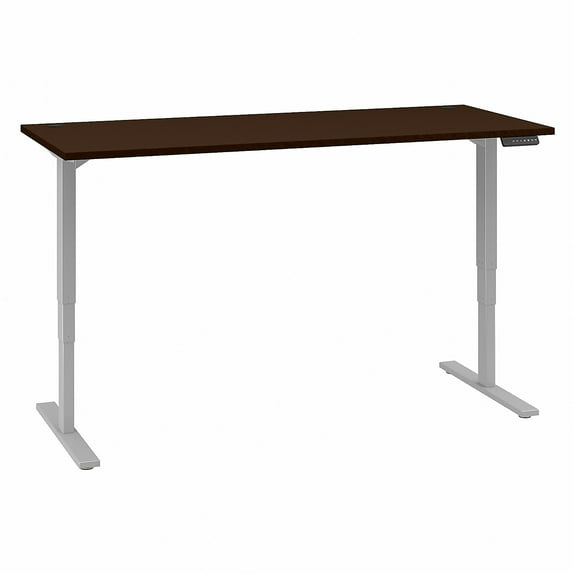 48W x 30D Height Adjustable Standing Desk-Color:Multi,Finish:Natural Maple,Style:Contemporary
