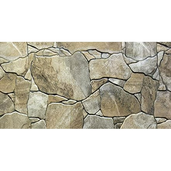 48X24IN, Marble Aquarium Background, Art Marble Aquarium Background, Natural Marble Glass Terrarium Background with 8 EVA Double-Sided Tape