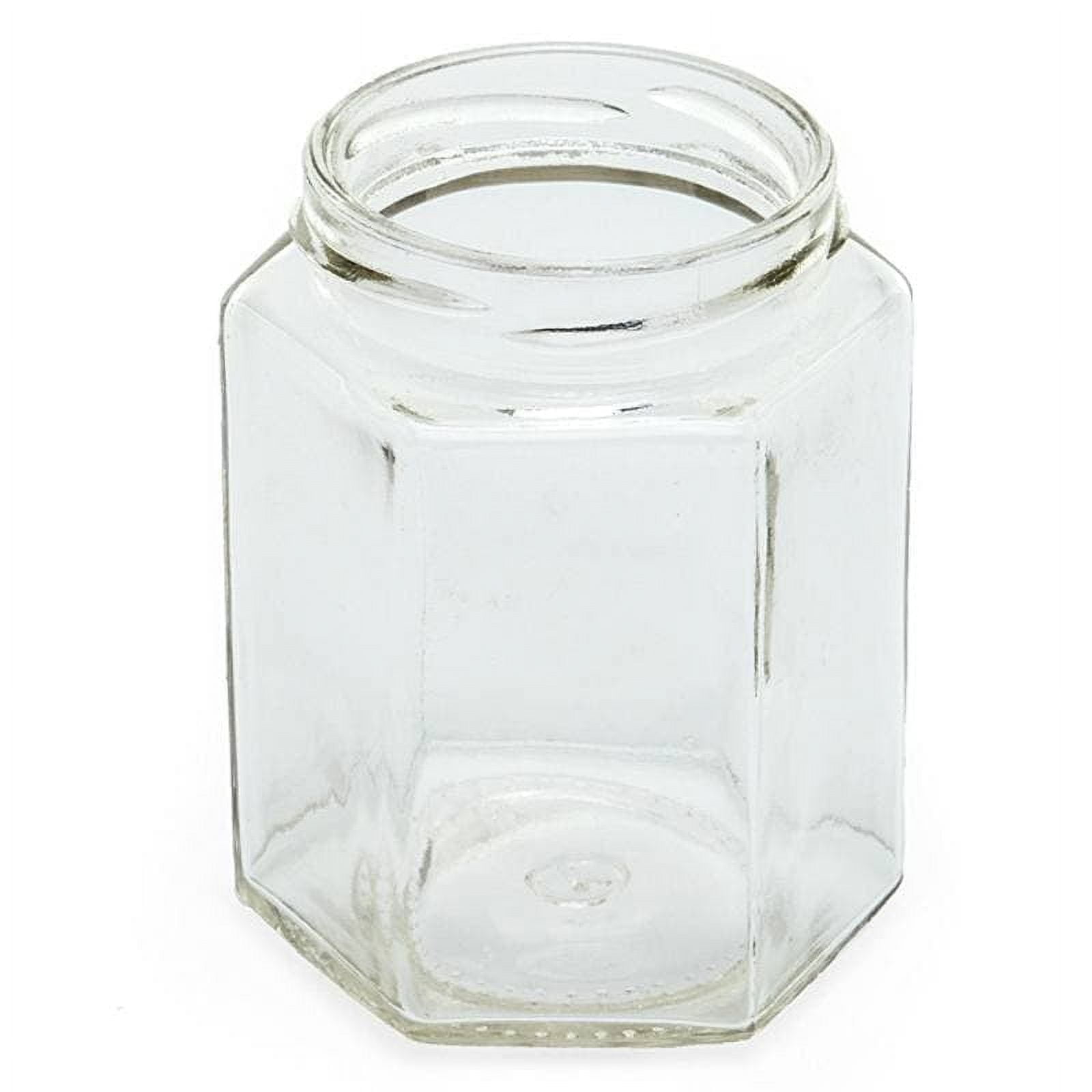 CUCUMI 24pcs 2oz Small Clear Glass Bottles with Lids for Liquids