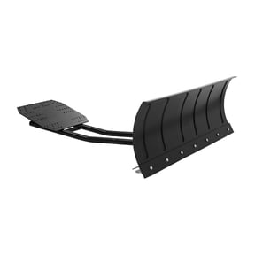 48in ATV Snow Plow Kit, Universal Snow Plow Attachment for ATVs & UTVs, Adjustable Angle & Height, Quick Detach, Steel Blade, 3 Mount Options
