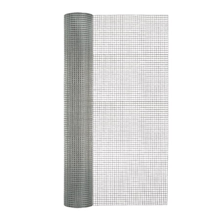 48in H x 50ft L Galvanized Hardware Cloth with 1/2in Openings