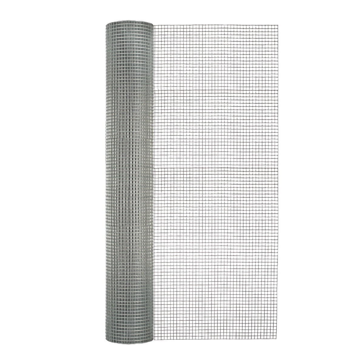 48in H x 50ft L Galvanized Hardware Cloth with 1/2in Openings