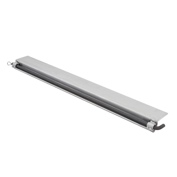 48in L Aluminum Skid Seat Attaching Bracket for Pin-End Ramp Systems