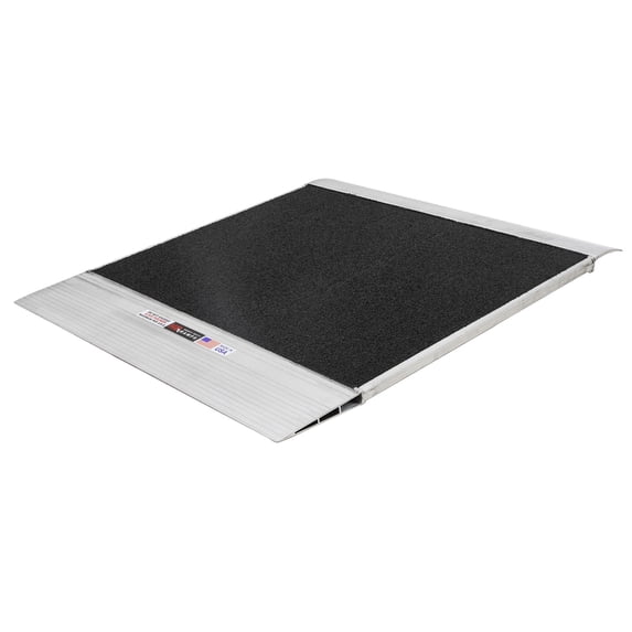 48in x 45in HD Ramps Grit-Coat Shipping Container Ramps - 8,000 lb. Capacity
