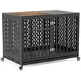 48inch Heavy Duty Dog Crate Compatible with Optional Divider, Extra