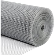 DWALE 48x50 19GA Galvanized Hardware Cloth, Wire Mesh Fence for Chicken Coop & Garden Protection