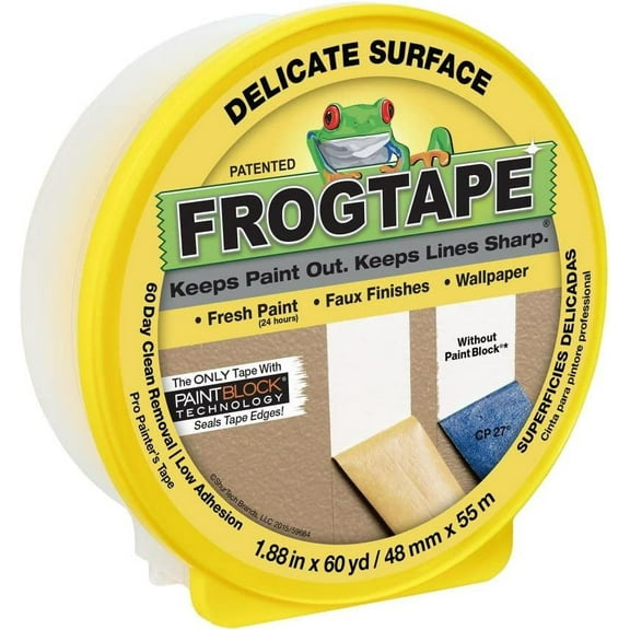Frog Tape Delicate Surface Painter Tape - Multicolor - 8 Pack, 48 mm