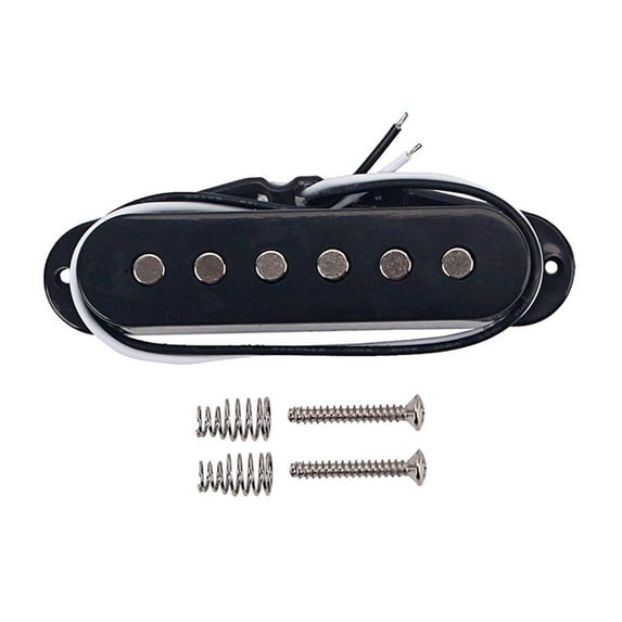 48mm Neck Pickup for ST Style Electric Guitar Parts Accs Black