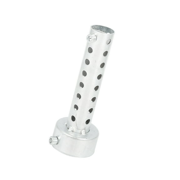 Unique Bargains 48mm Universal Exhaust Pipe Baffle Muffler Baffle for Motorcycle Silver