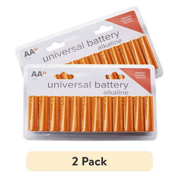 AA Alkaline Batteries 48-Pack High Performance Long Lasting 1.5V 2000mAh by Universal Power Group