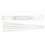 48pc Pack VIP Wedding Sparklers Cake Sparklers 10 inches Burns Approx. 35 Second - 8 Packs of 48 Sparklers