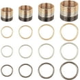 thumbnail image 1 of 48pcs Metal O Ring 3 Colors Welded O-Rings Round Linking Rings DIY, 1 of 5